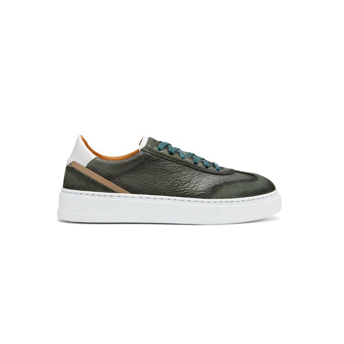 [MAGNANNI] LEATHER SNEAKERS (GREEN)
