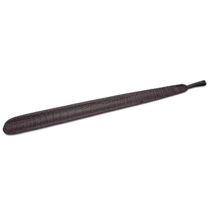 [UTILE4] LEATHER SHOE HORN (BROWN)