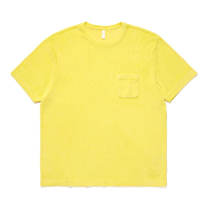 [04651] TERRY COTTON T-SHIRT (YELLOW)